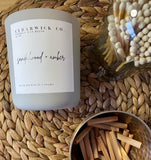 sandalwood incense + exotic amber